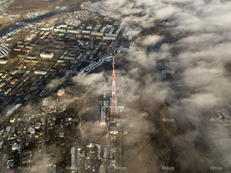 There under the clouds