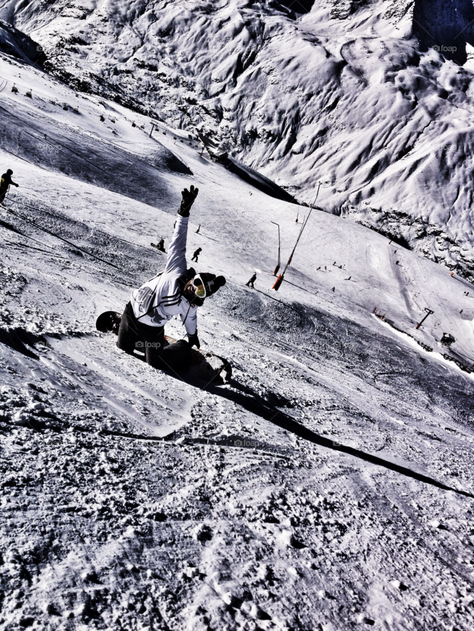 white fun snowboard winter snow sports mountains obergurgl hochgurgl ötztal tyrol austria by berry