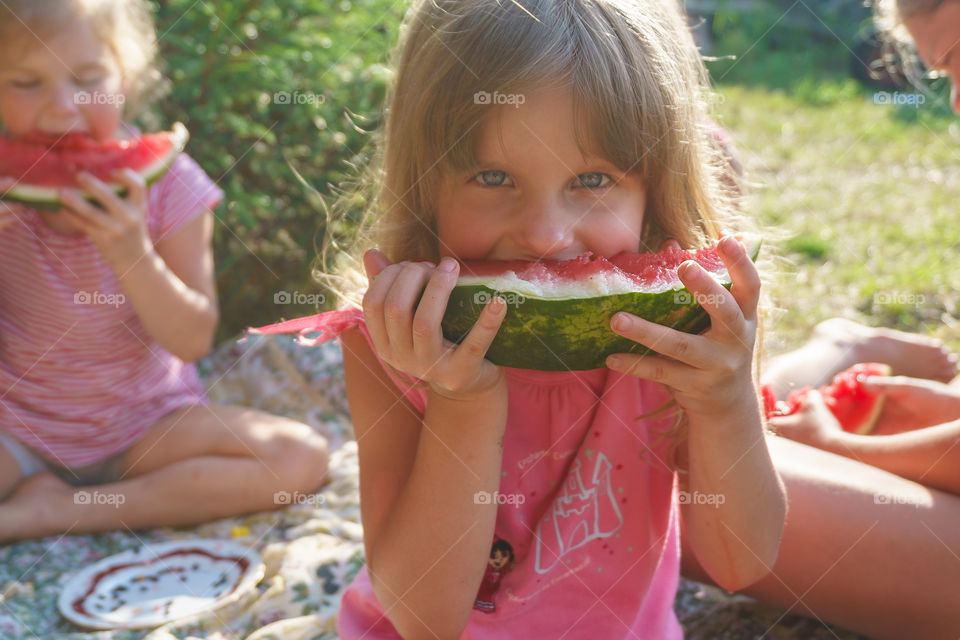 Watermelon means summer