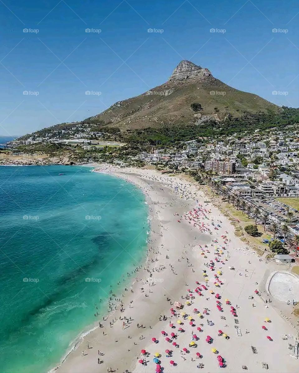 Glory be to God, the magnificent and picturesque view and the natural green trees are a view that is nothing more wonderful than it