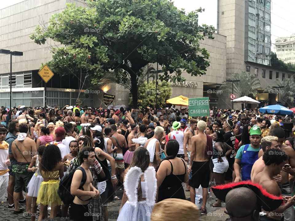 Carnaval. Santa Teresa. Rio de Janeiro. Brasil.