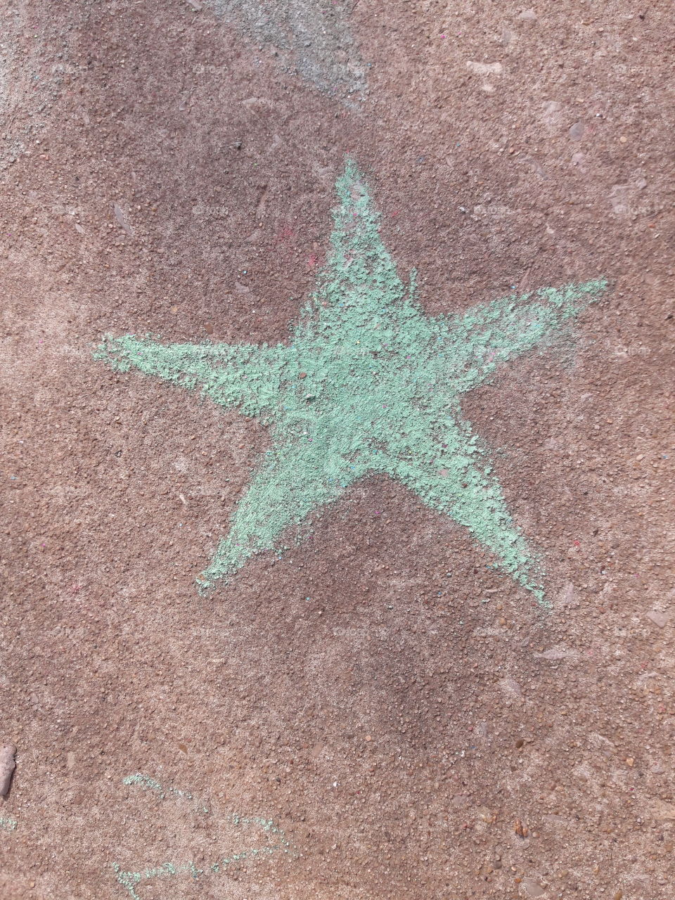 chalk star