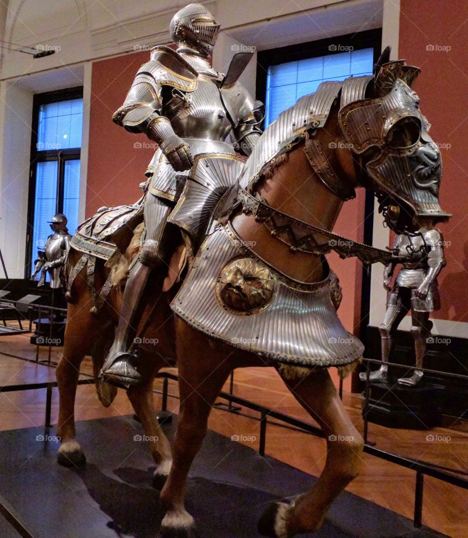 Knight in Vienna, Austria museum
