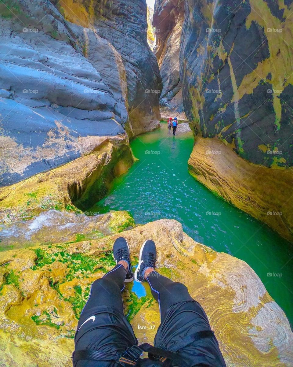 River amid the mountains