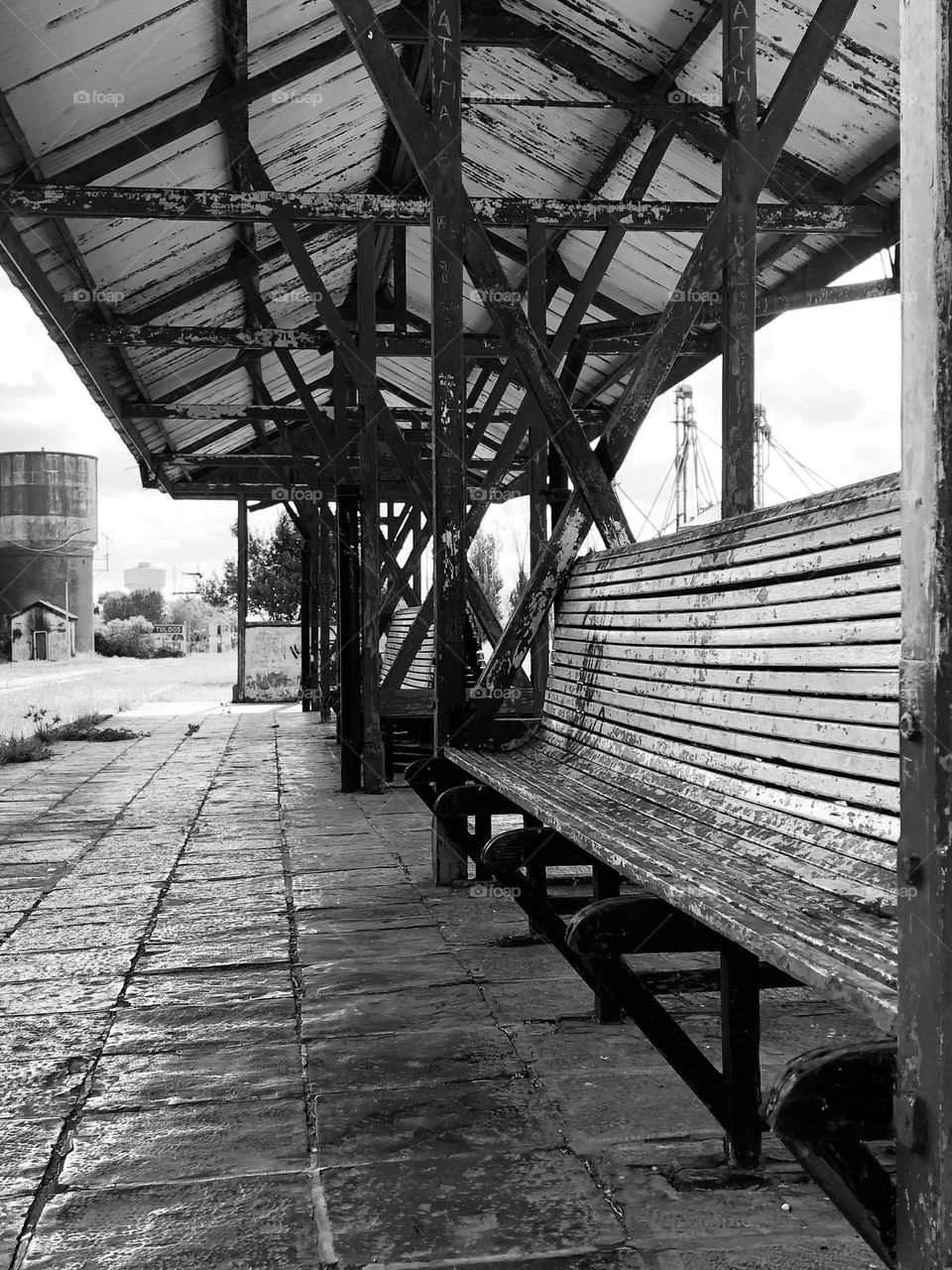 Estación de Tren Antigua Abandonada Historia viajes