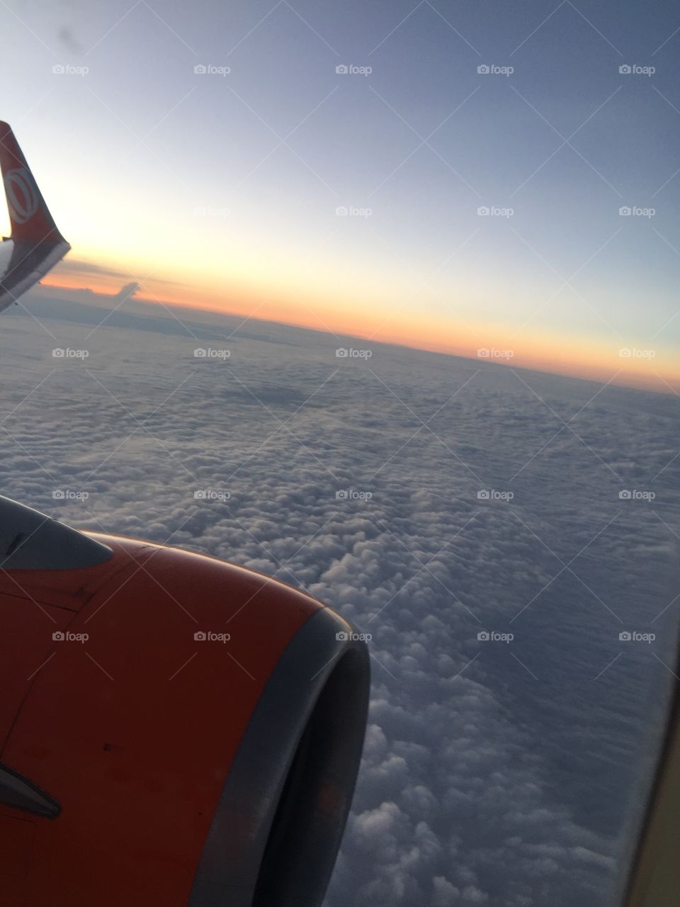 Nas nuvens com a GOL