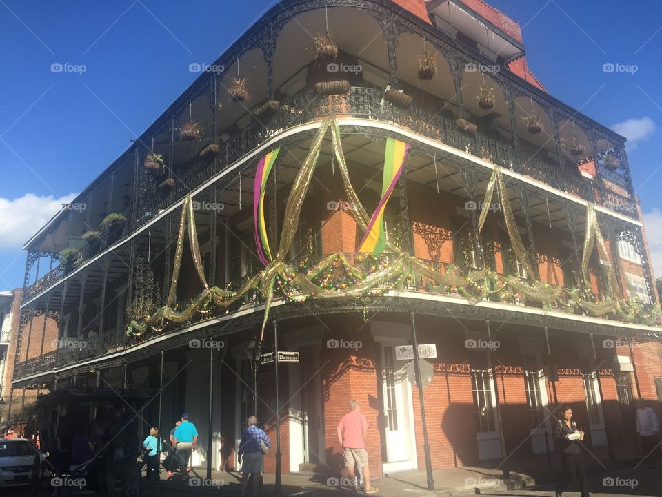 New Orleans-Mardi Gras time 