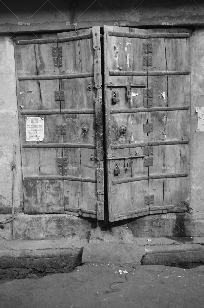 No Person, Door, House, Architecture, Retro