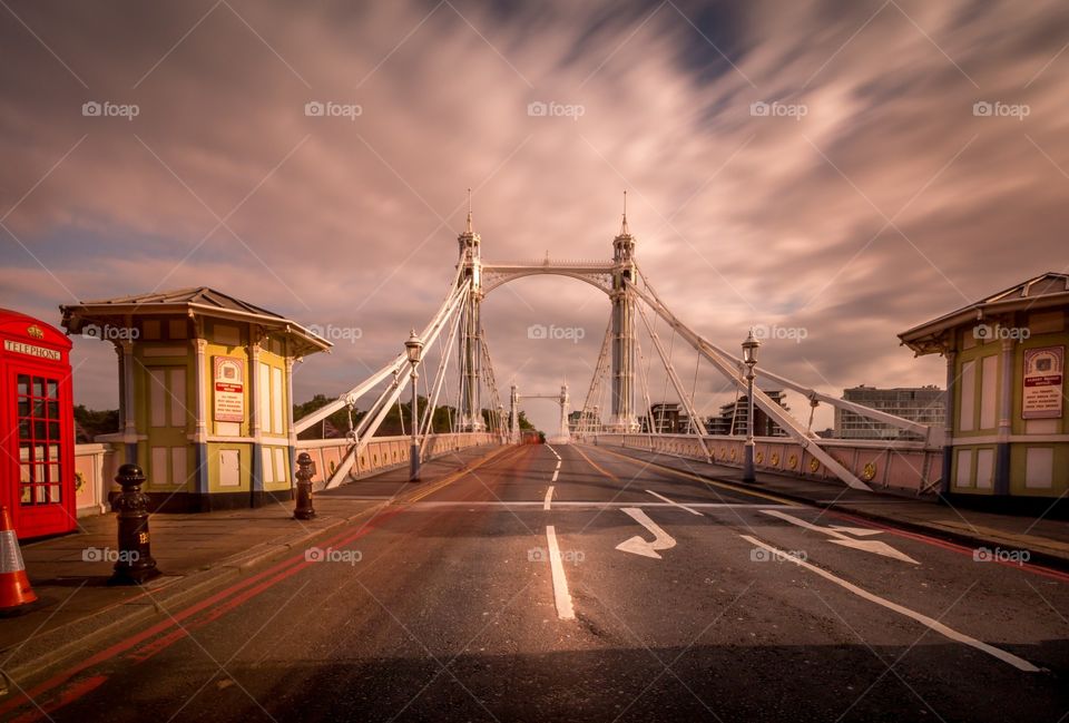 Albert Bridge in London