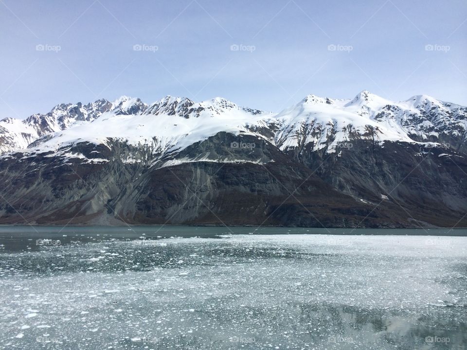 View of snowie mountain