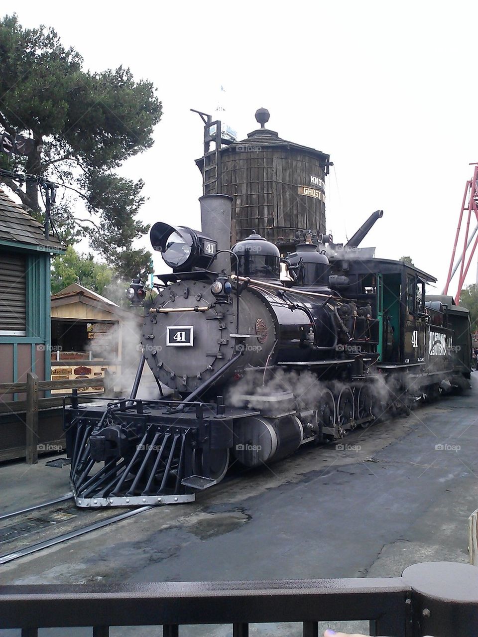 Steam Engine Train.