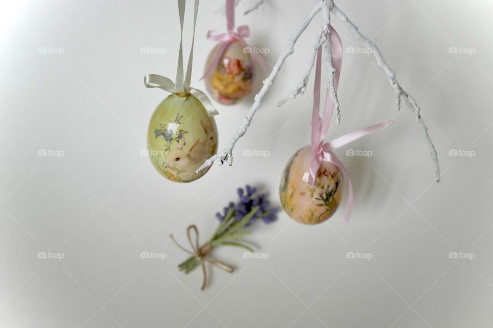 Easter eggs, decorations 
