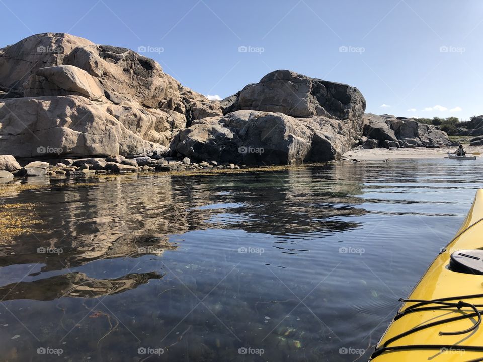 Sea kayaking