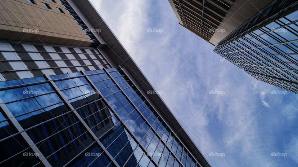 Looking Up in the City