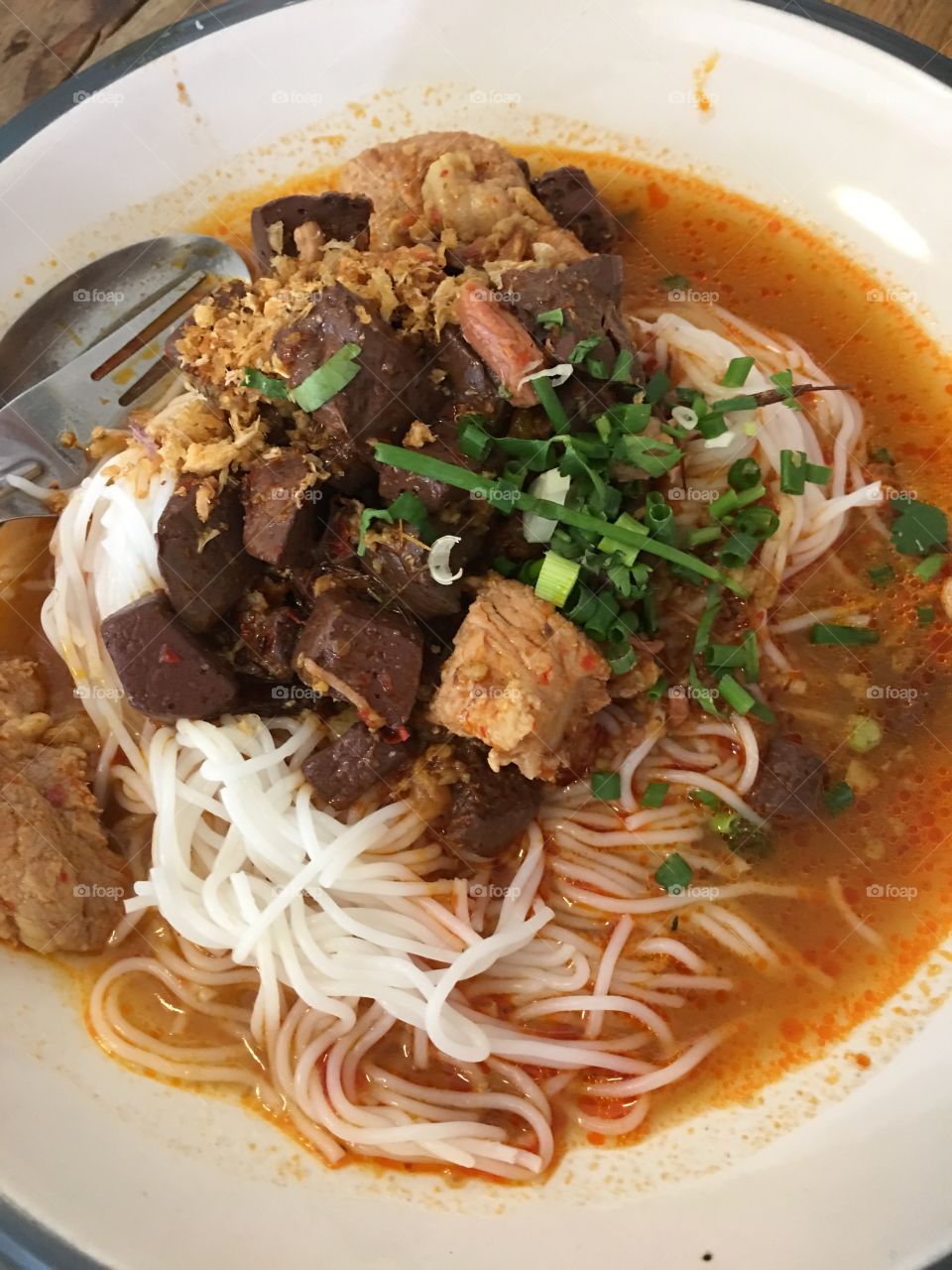 Vietnamese noodle with Thai-northern style food