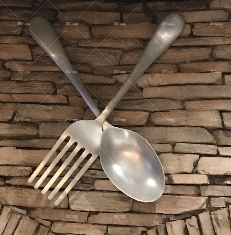 Big Italian Spoon Fork