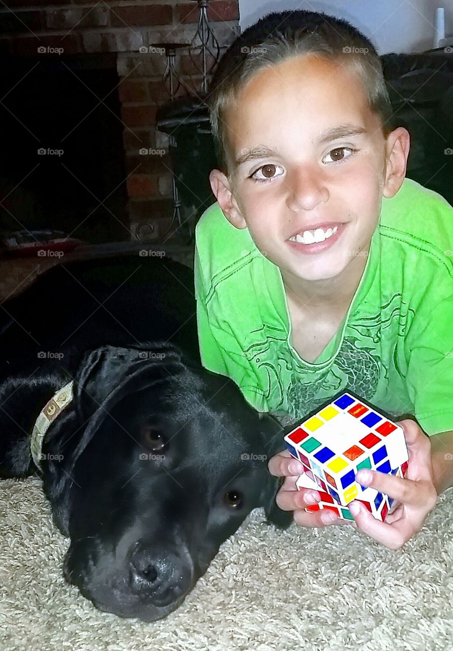 R-cubed. Ricky, Ryan & Rubik's