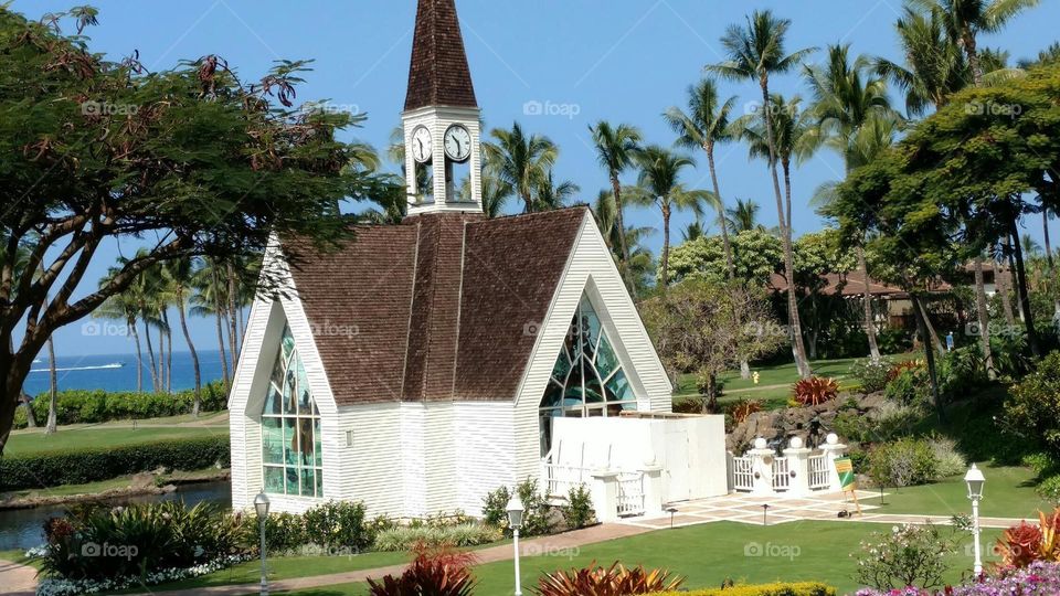 Tropical Chapel in Paradise 