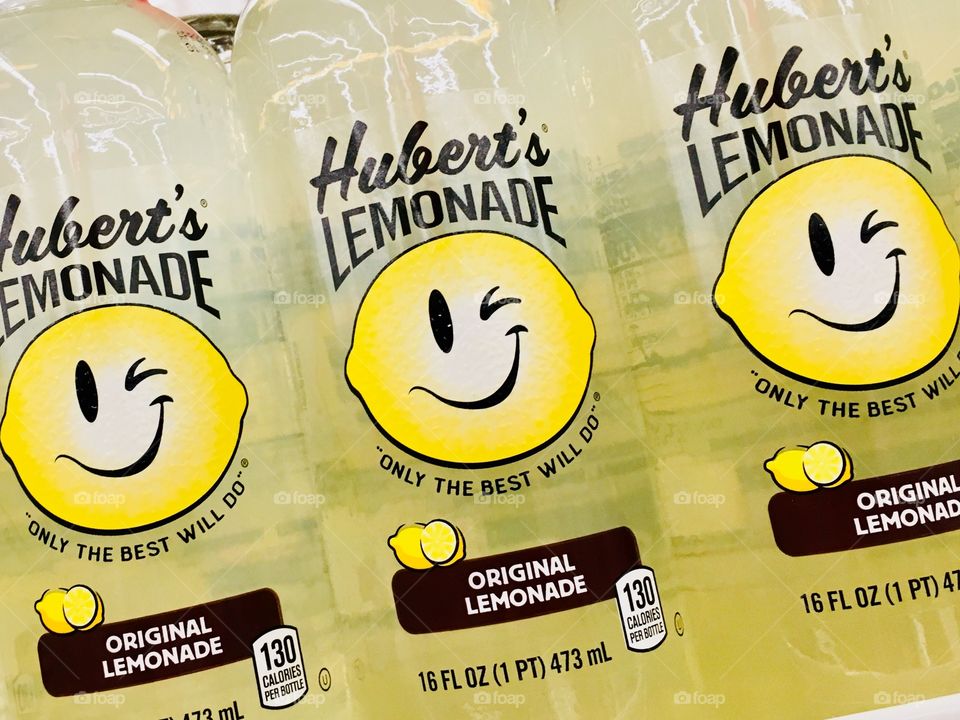 Happy lemonade bottles 