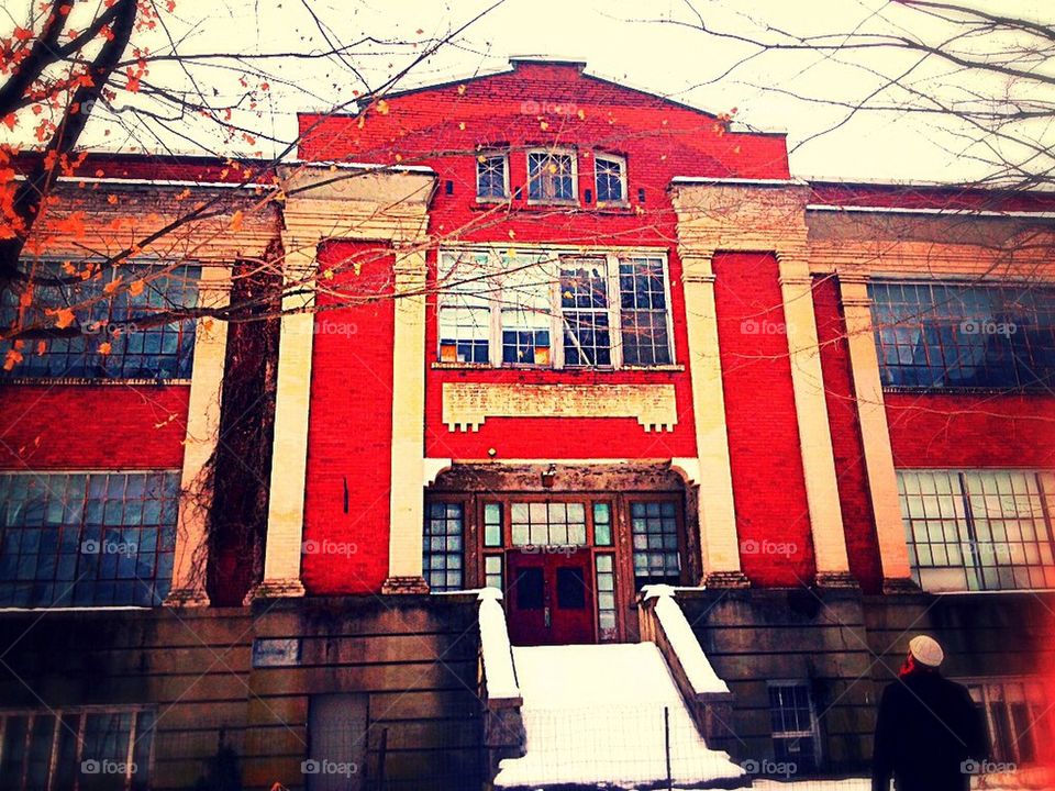 Abandoned school