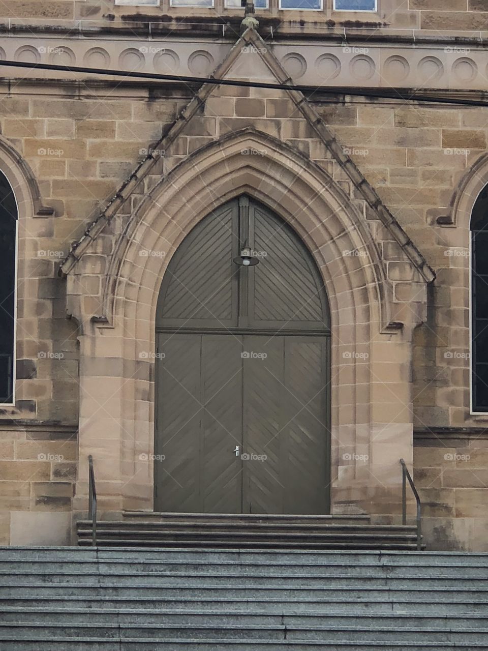 Church door