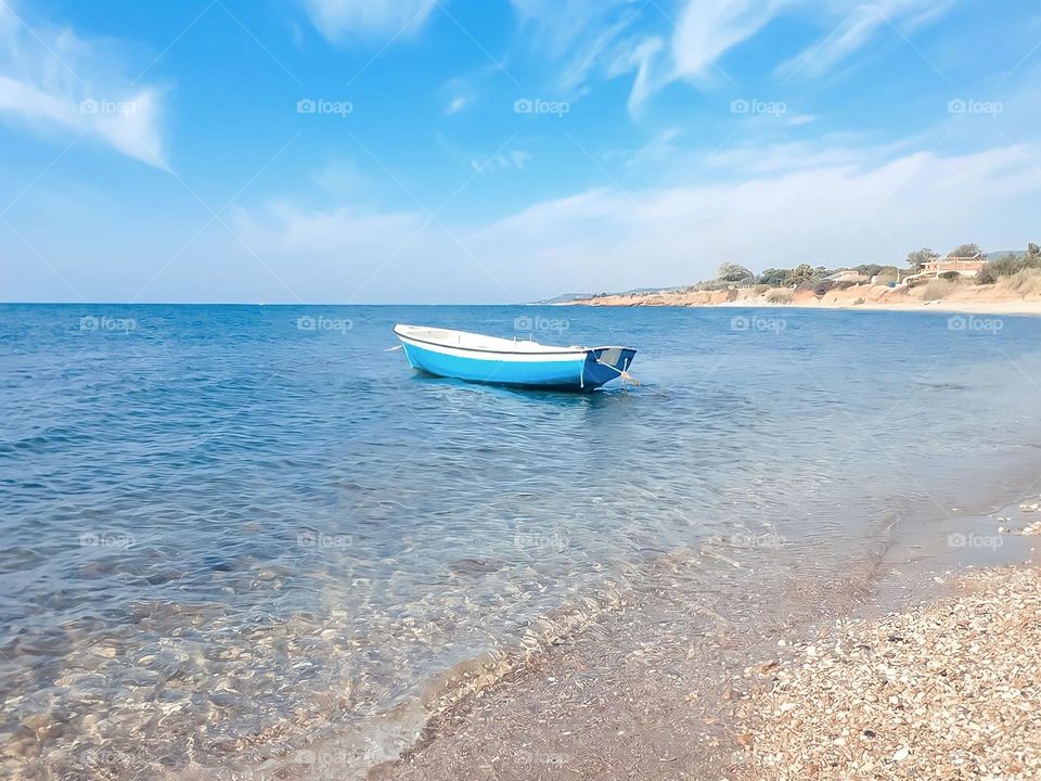 Blue blue sea, Greece 