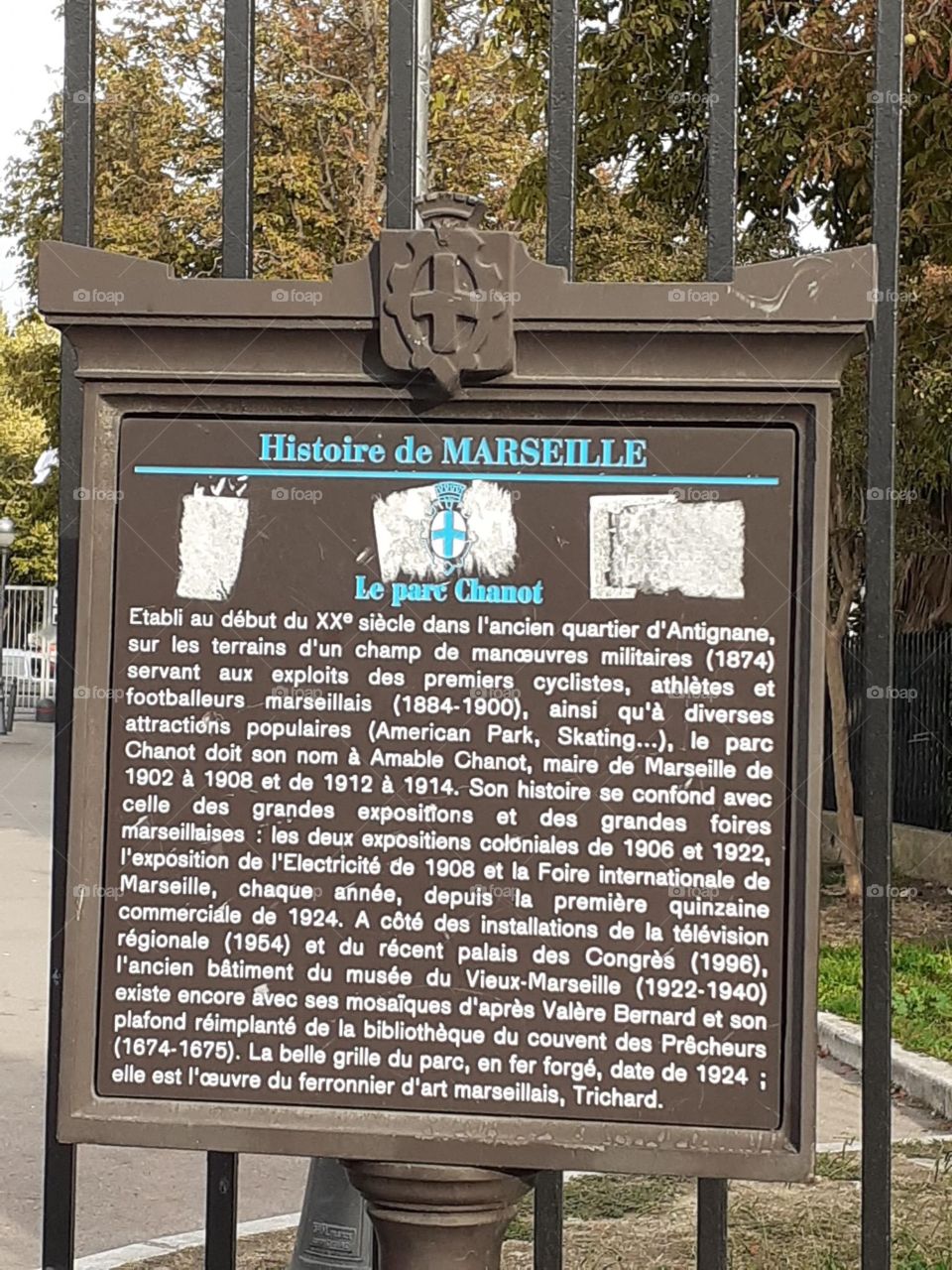 Parc su Chanot Marseille 