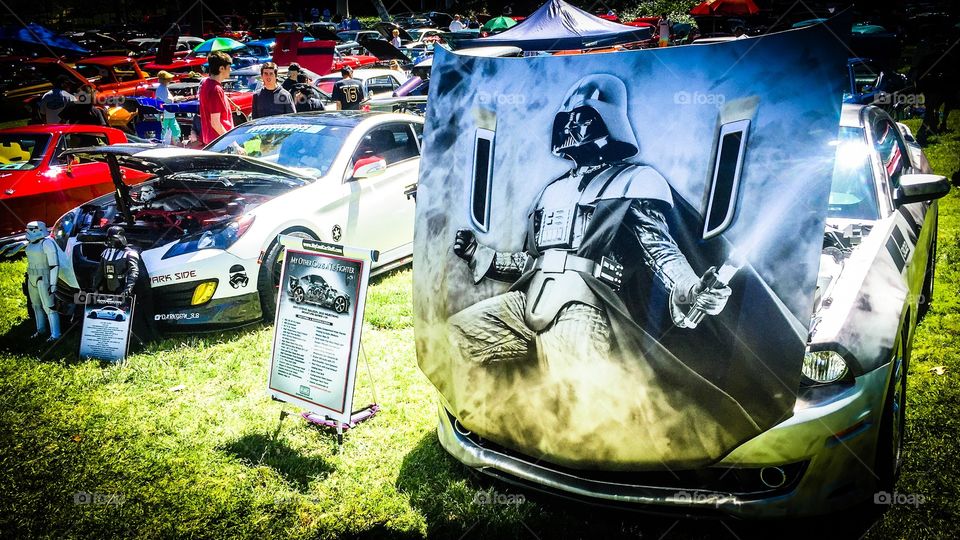 Darth Vader Star Wars Mustang
