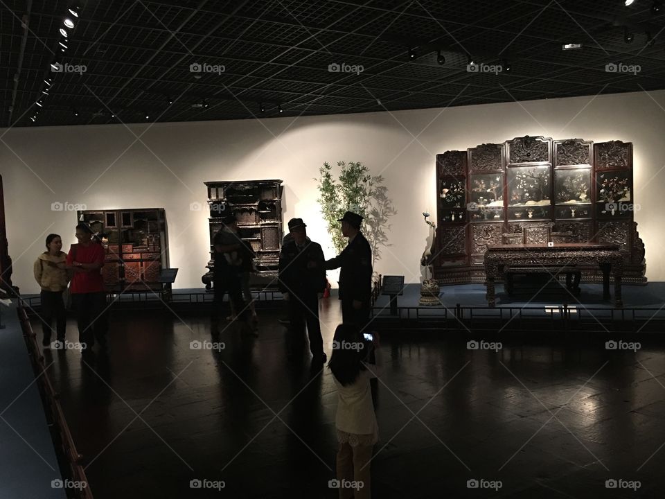 People, Room, Museum, Furniture, Exhibition