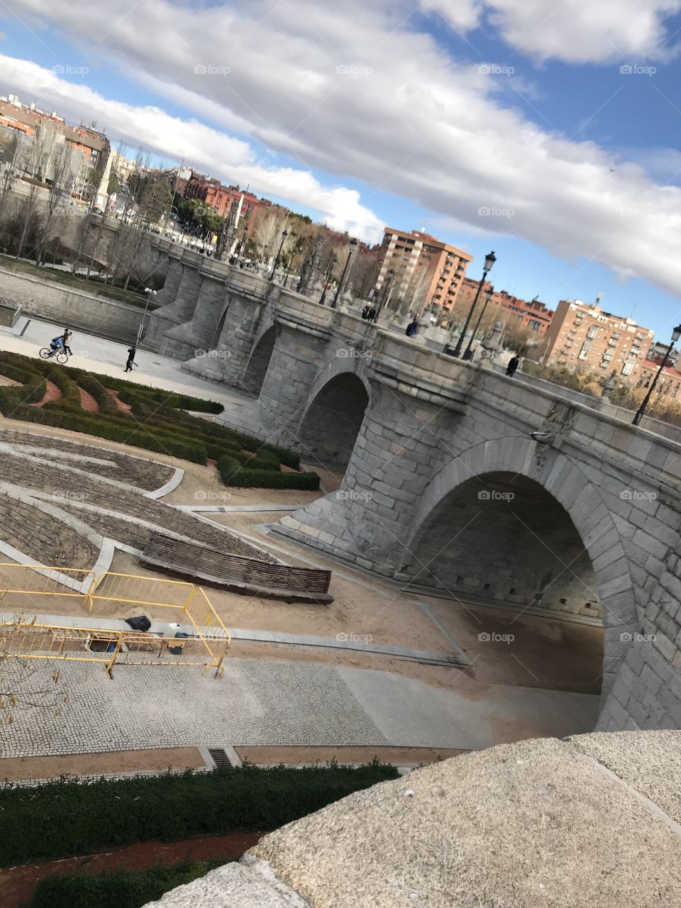 Puente del Toledo at the Madrid Rio 