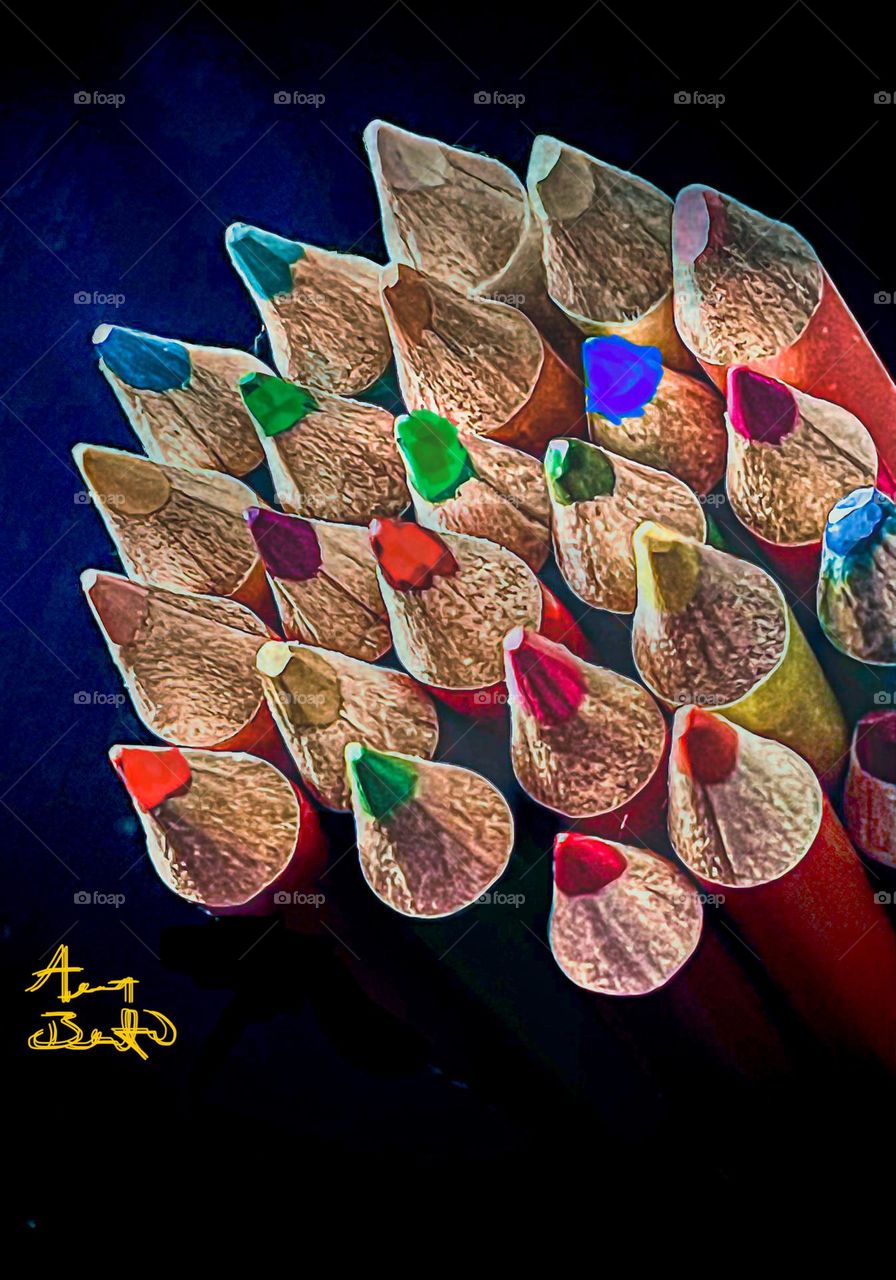 Point pencils and triangle tips