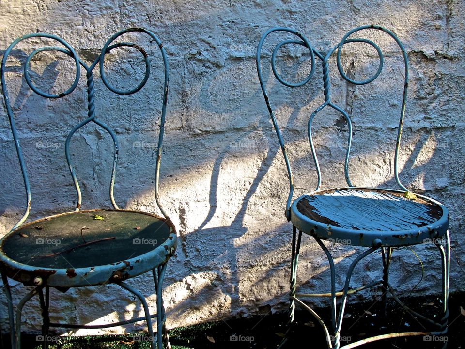 Ice cream parlor chairs 