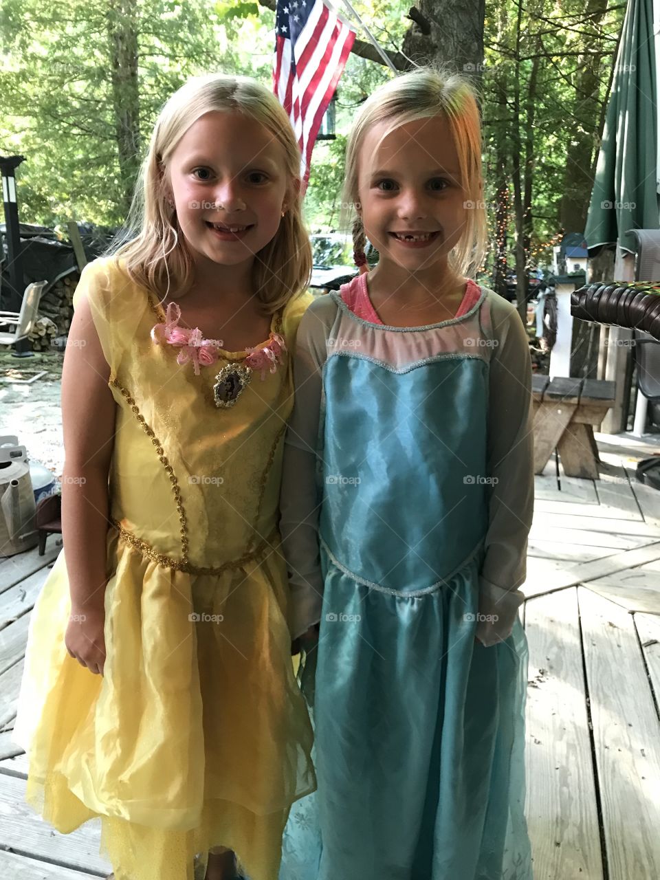 Princesses for Halloween 