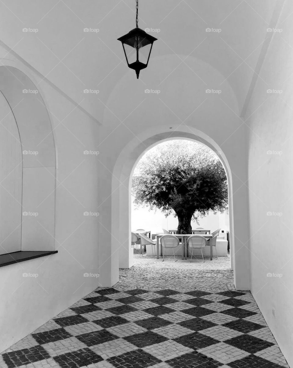 Portuguese Courtyard