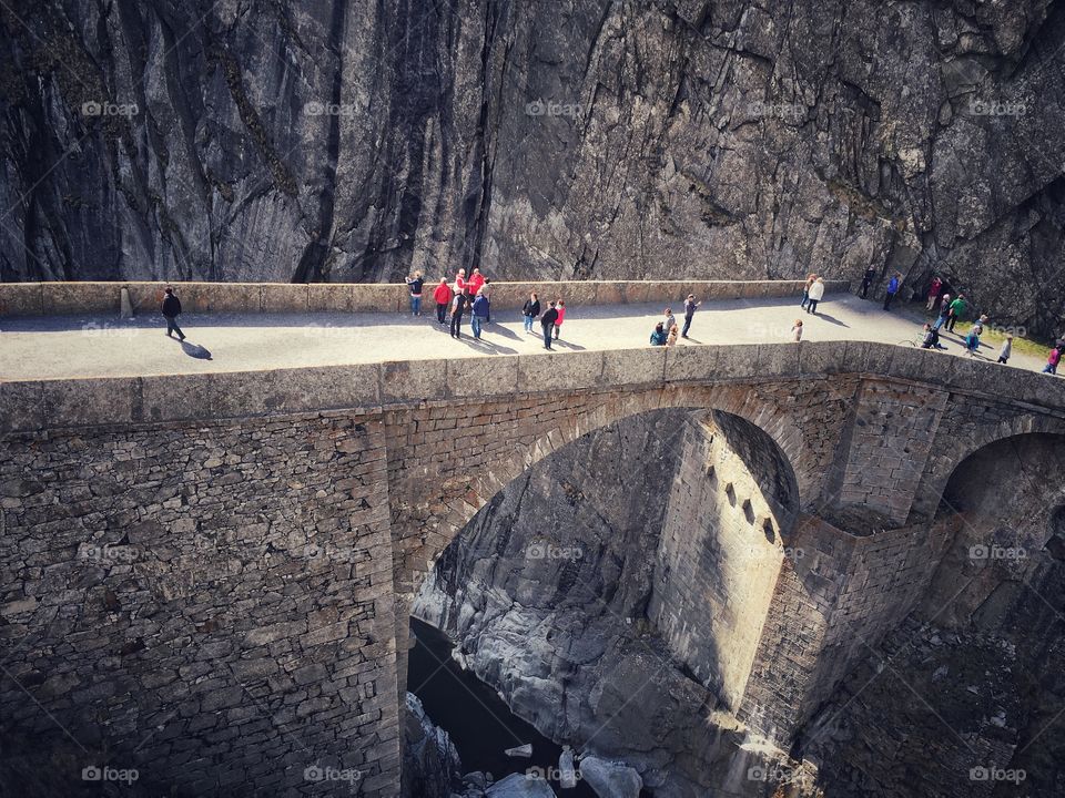 Bridge in Andermatt 