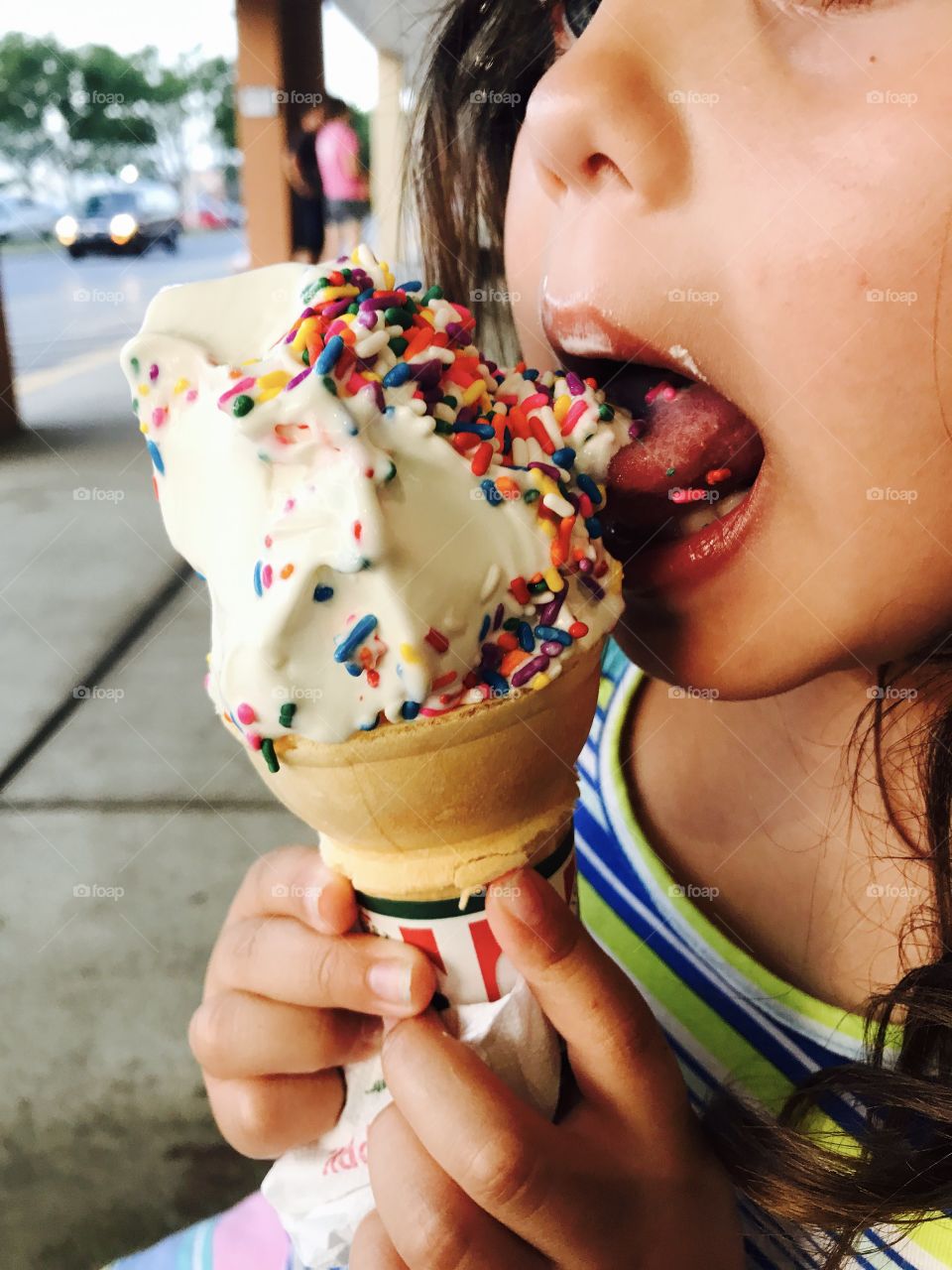 Nothing like cooling down in this summer weather with a little ice cream