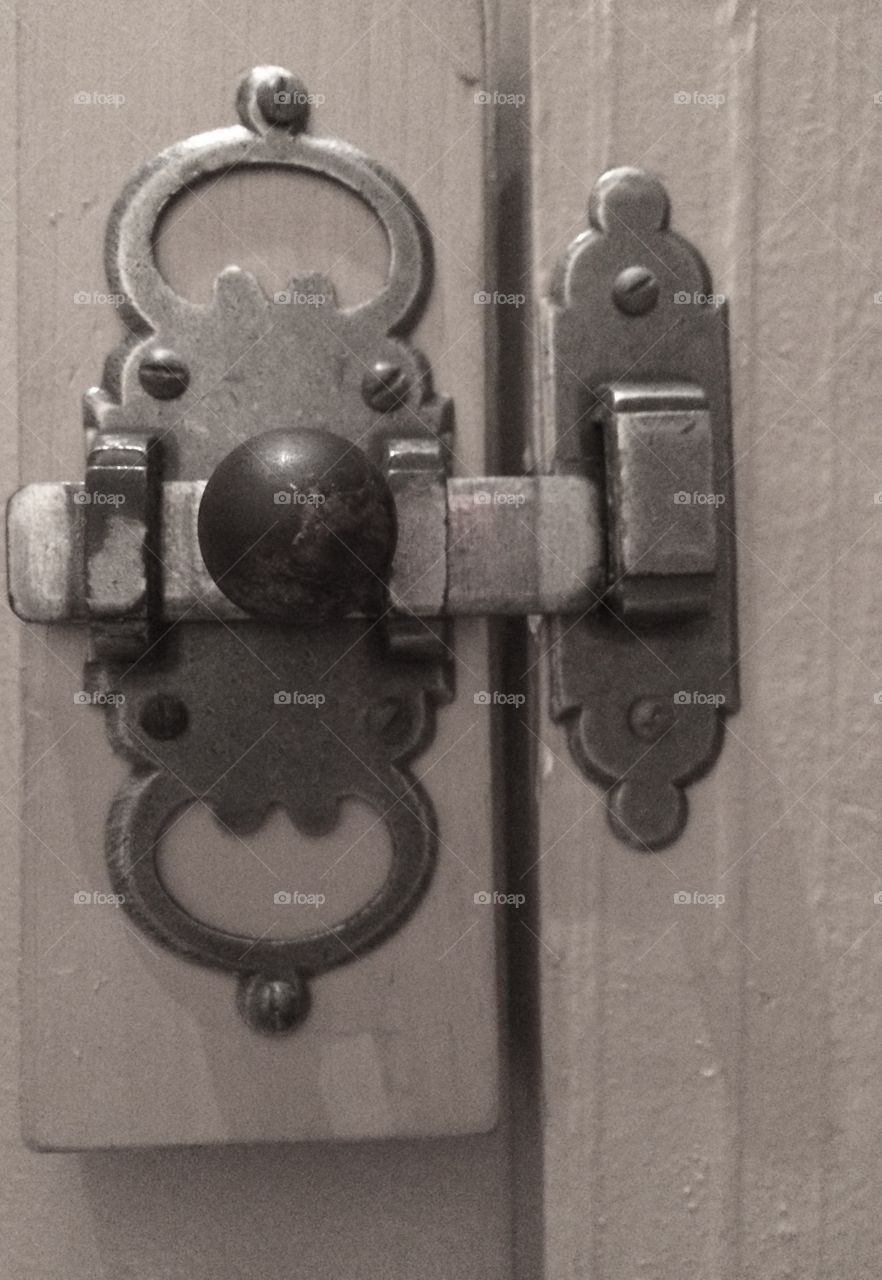 Beauty is everywhere if you look hard enough. Found this lovely lock in a bathroom stall. 