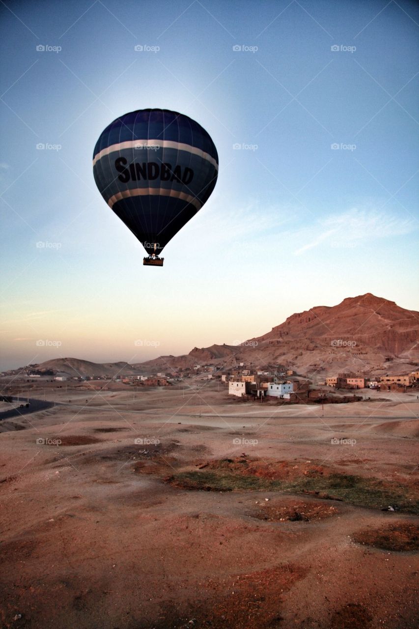 Balloon over the Nile