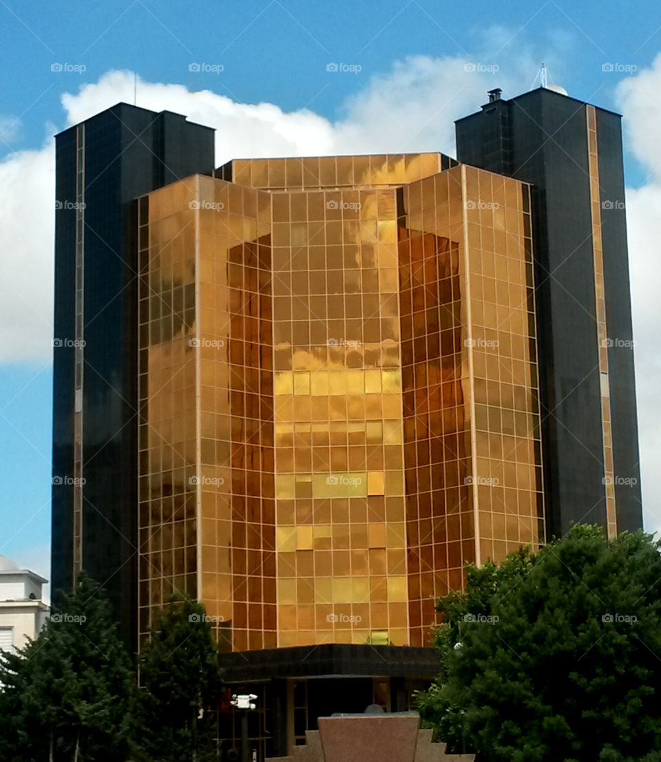 Building with orange windows