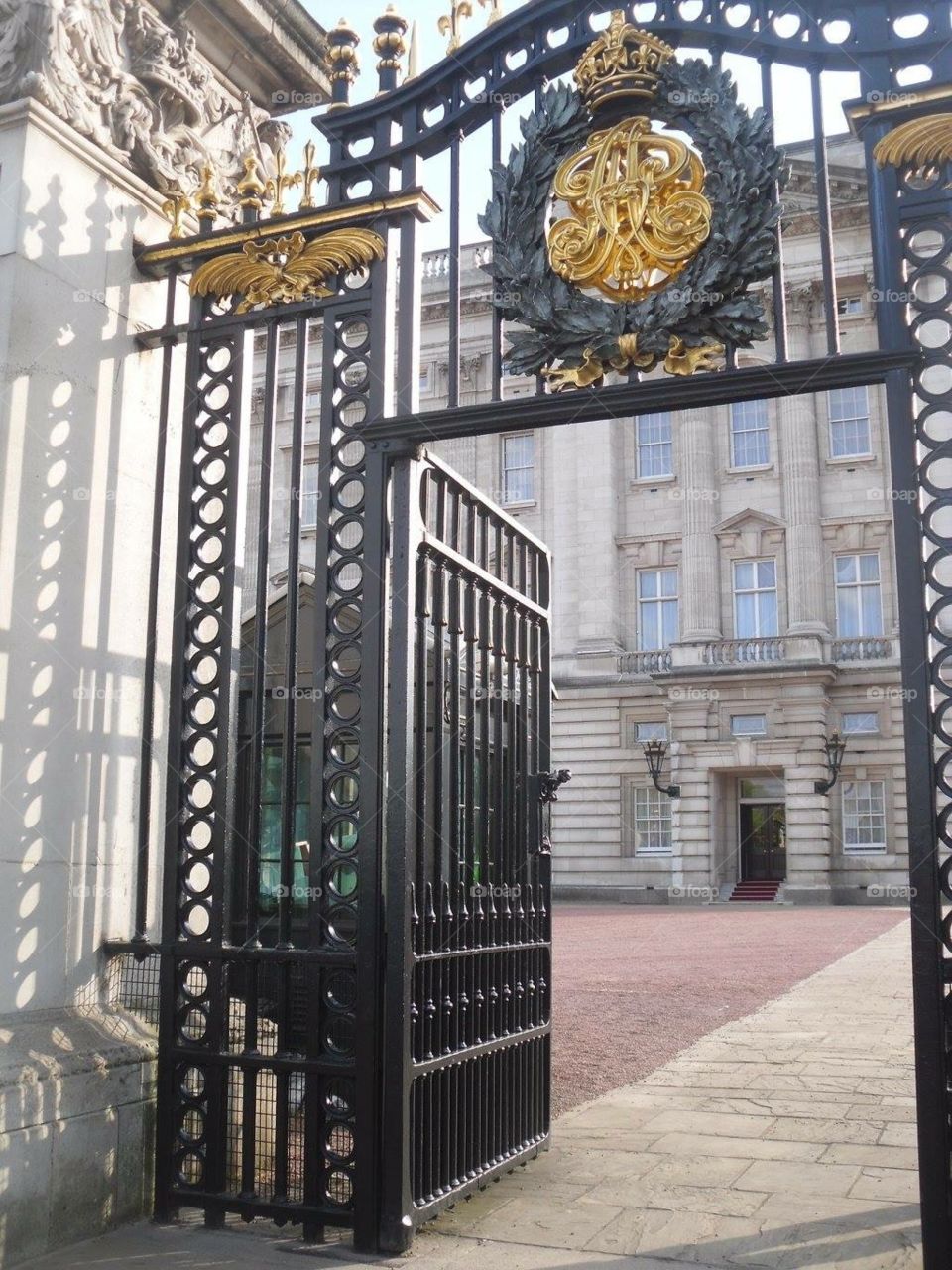 Entry to the palace