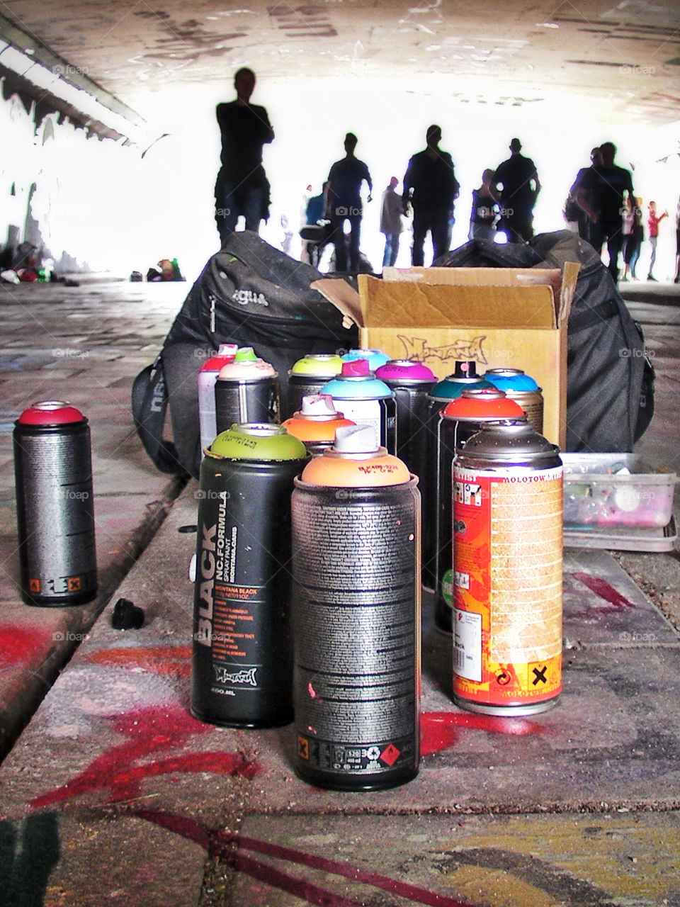 Graffiti Spraycans