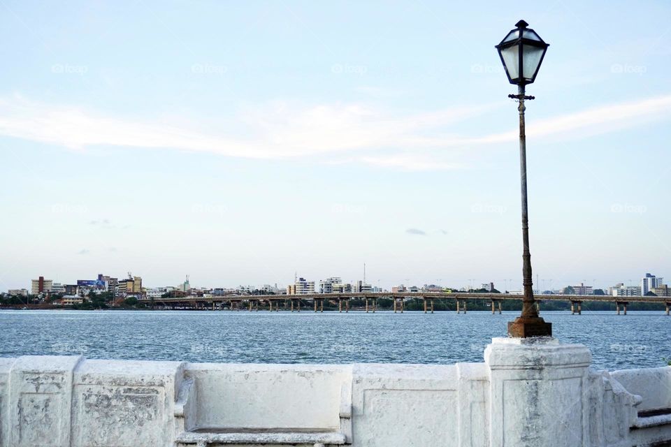 River in São Luís, Maranhão, Brazil 