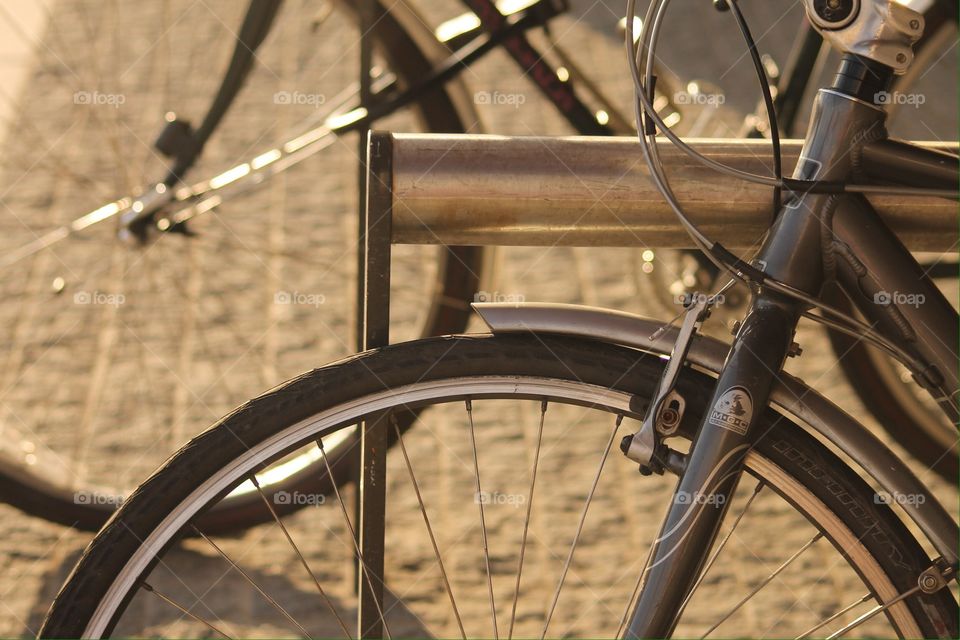 Wheels keep on turning . Bicycles 