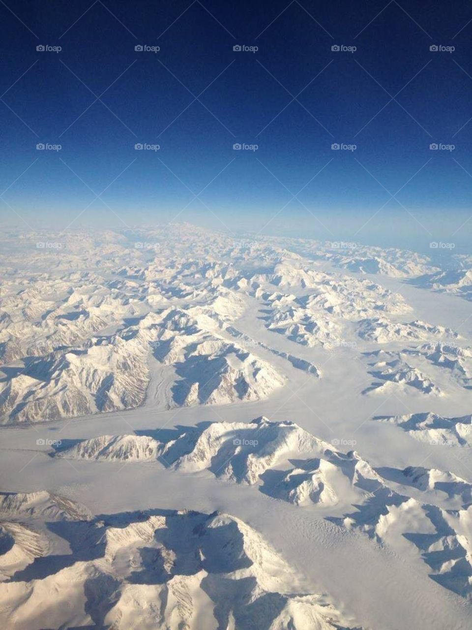 Sky view of Alaska by plain☃️ ✈️