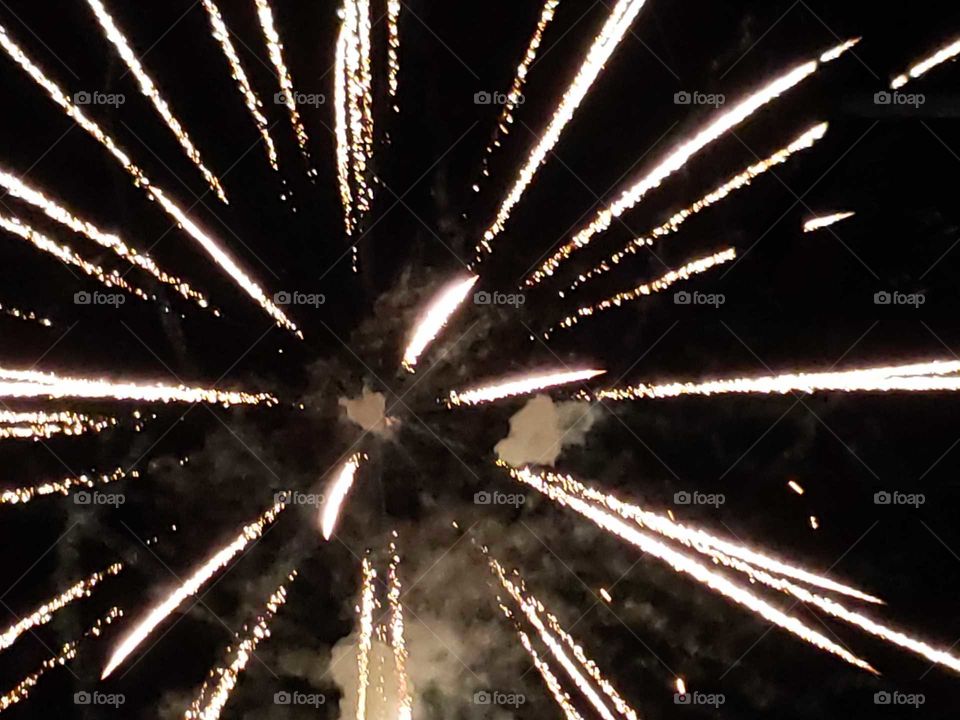 Right firework