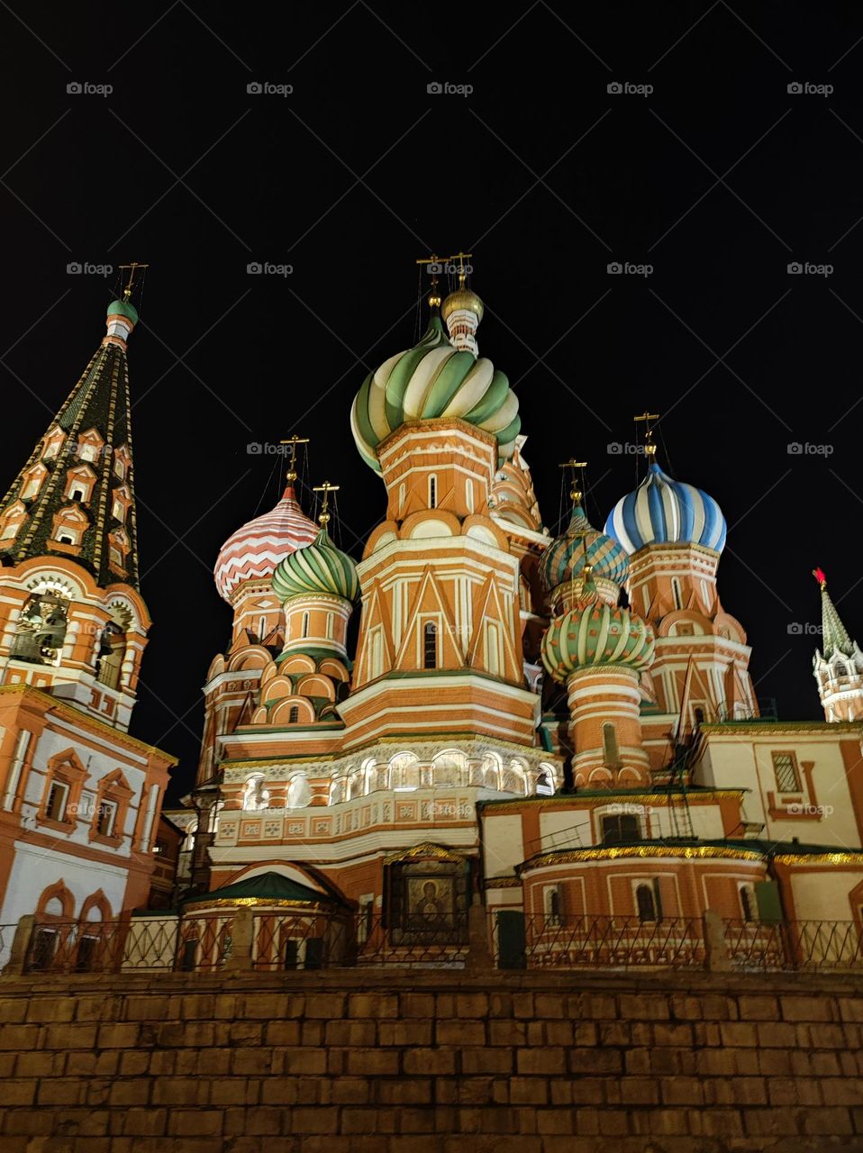 St. Basil's Cathedral.  Red Square.  Moscow.  Kremlin.