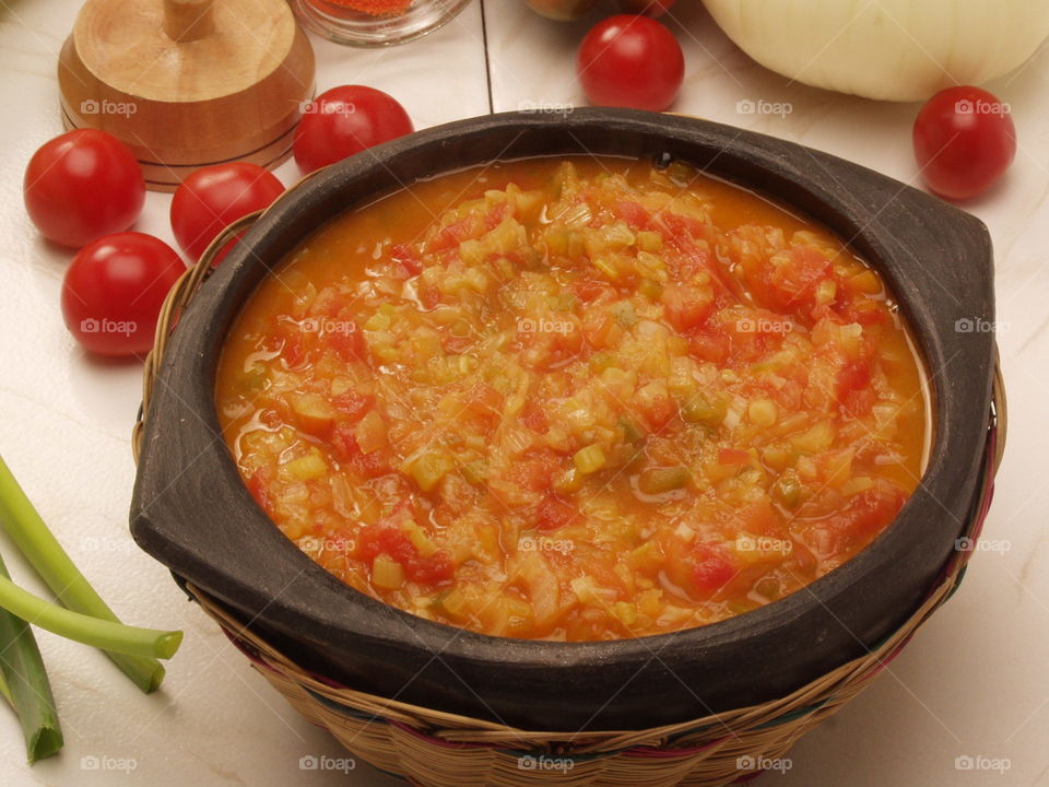 Colombian sauce Hogao