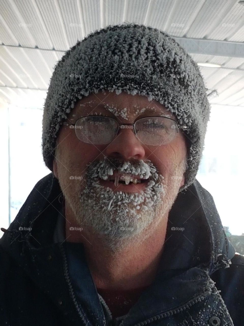 -40 and shoveling snow