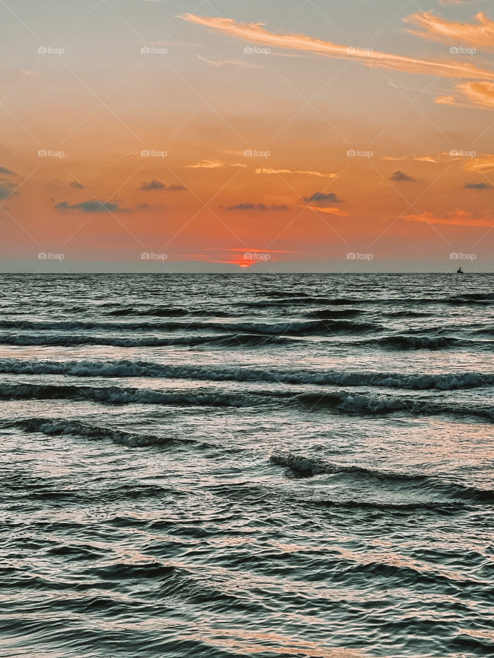 Beautiful sunset view 