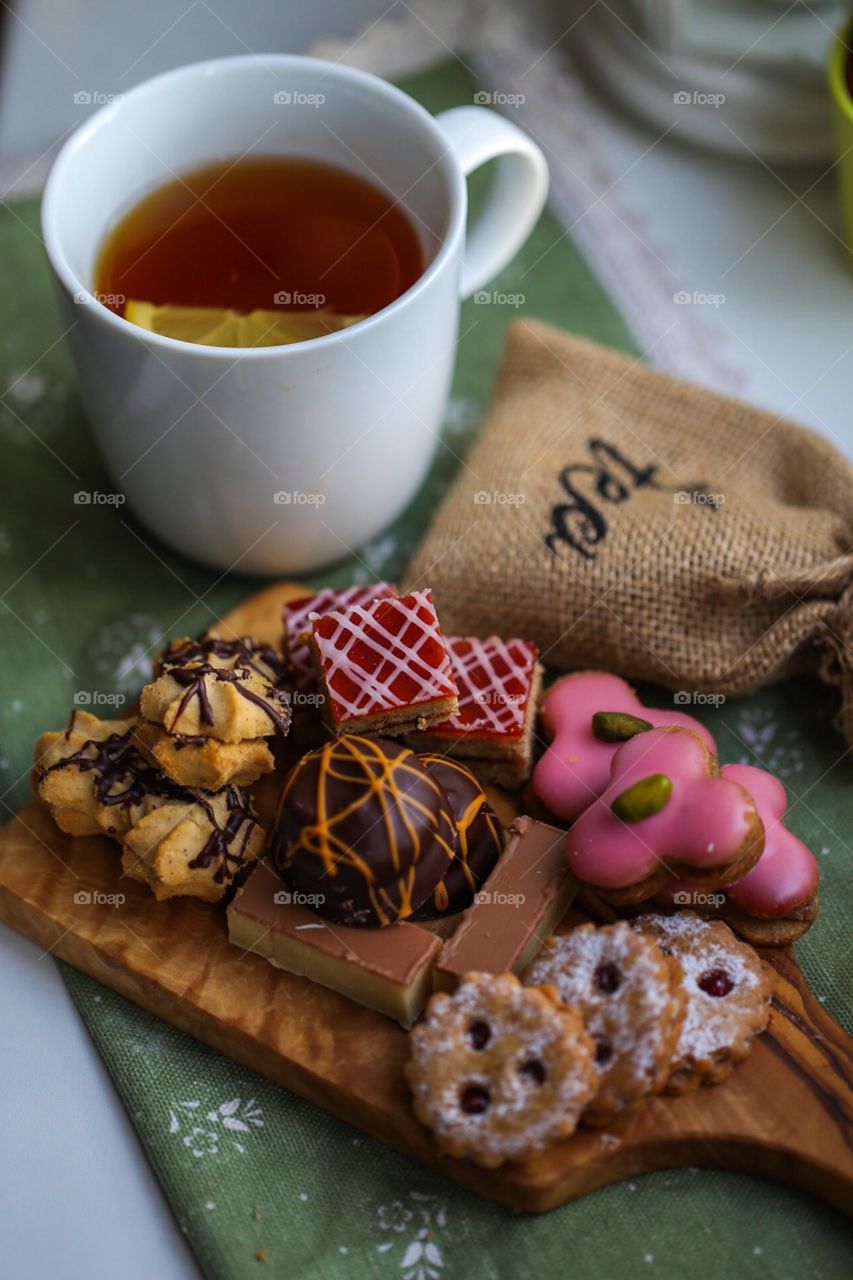 Cookie and tea 😋🍴💕